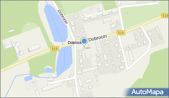 Paczkomat InPost DCN01M, Dobrocin 7, Dobrocin 14-330