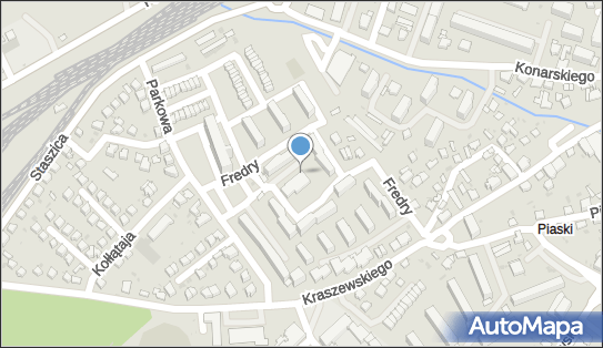 Paczkomat InPost DEB06BAPP, Fredry 25, Dębica 39-200