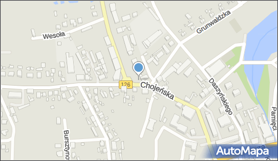 Paczkomat InPost DEN01M, Chojeńska 8, Dębno 74-400