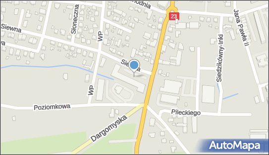 Paczkomat InPost DEN05M, Siewna 1, Dębno 74-400