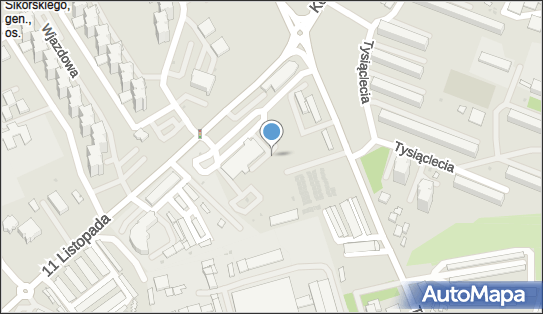 Paczkomat InPost DGO03M, 11 Listopada 28, Dąbrowa Górnicza 41-306