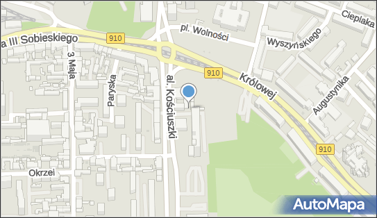 Paczkomat InPost DGO04A, Al. Tadeusza Kościuszki 17 41-300