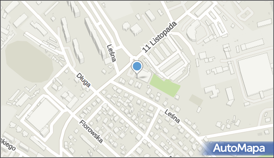 Paczkomat InPost DGO06A, 11 Listopada 22, Dąbrowa Górnicza 41-303