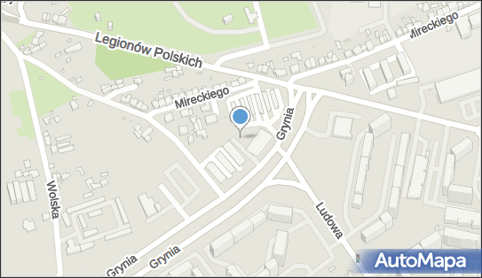 Paczkomat InPost DGO08A, Grynia 6, Dąbrowa Górnicza 41-300