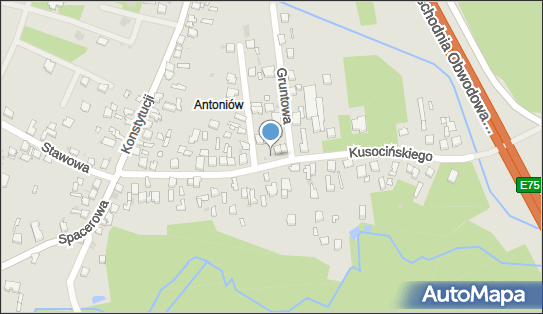 Paczkomat InPost DGO09M, Baśniowa 2A, Dąbrowa Górnicza 42-520