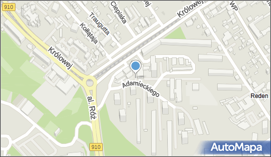 Paczkomat InPost DGO26M, Adamieckiego 11A, Dąbrowa Górnicza 41-300