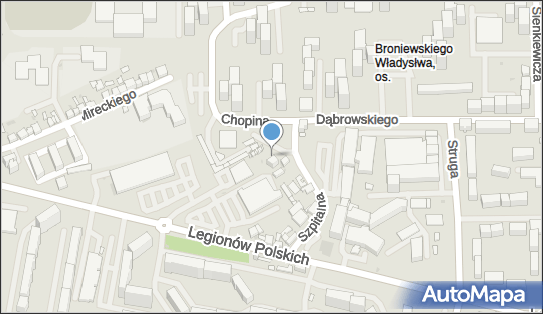 Paczkomat InPost DGO39M, Chopina 70, Dąbrowa Górnicza 41-300