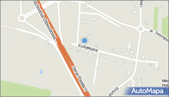 Paczkomat InPost DGO58M, Europejska 29, Dąbrowa Górnicza 42-520