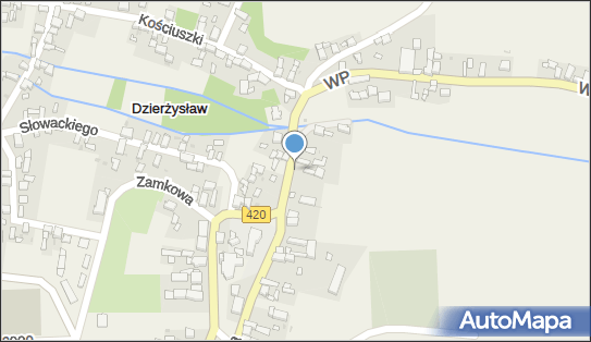 Paczkomat InPost DIY01M, Sobieskiego 7, Dzierżysław 48-130