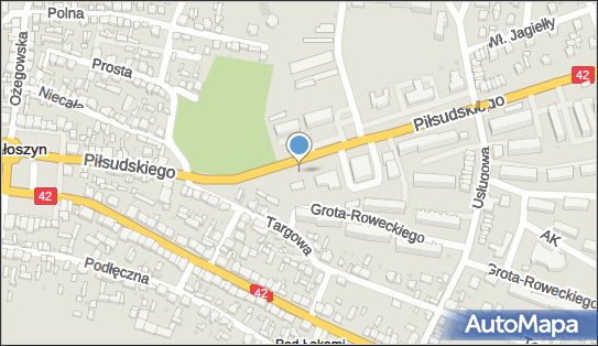 Paczkomat InPost DLN03M, Piłsudskiego 28a, Działoszyn 98-355