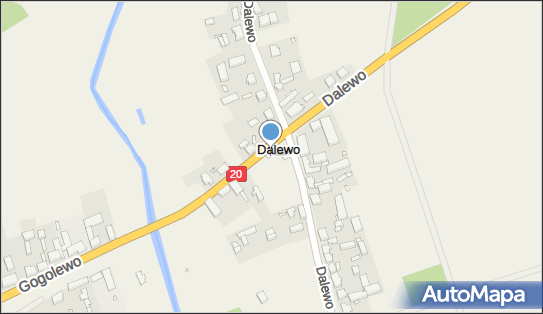 Paczkomat InPost DLWQ01BAPP, Dalewo 3, Dalewo 73-121