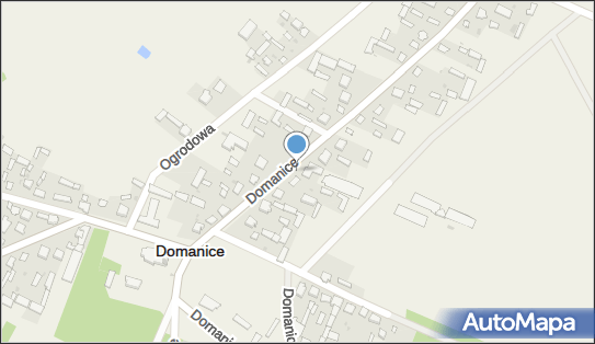 Paczkomat InPost DMC01M, Domanice 33, Domanice 08-113