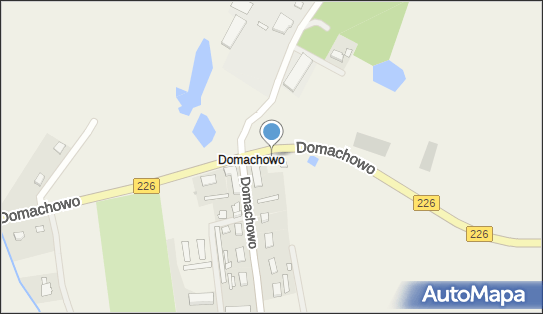 Paczkomat InPost DMH01BAPP, Domachowo 12C, Domachowo 83-041