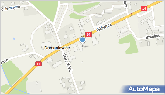 Paczkomat InPost DON01A, Główna 5, Domaniewice 99-434