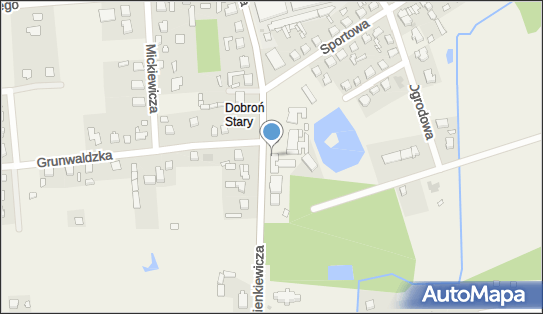 Paczkomat InPost DOR01APP, Sienkiewicza 64, Dobroń 95-082