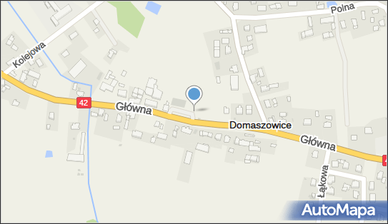 Paczkomat InPost DOW01M, Głowna 18, Domaszowice 46-146