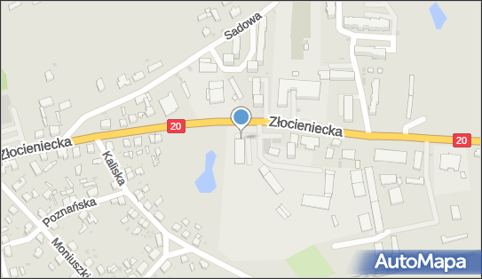 Paczkomat InPost DPM01BAPP, Złocieniecka 22a, Drawsko Pomorskie 78-500