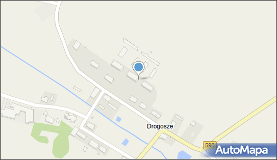 Paczkomat InPost DRS02M, Drogosze 24, Drogosze 11-410