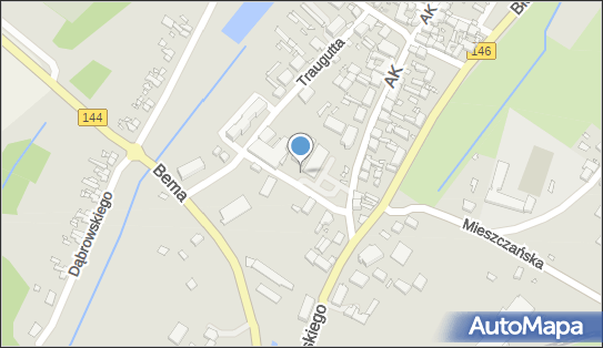 Paczkomat InPost DRX03M, Armii Krajowej 25 A, Dobra 72-210