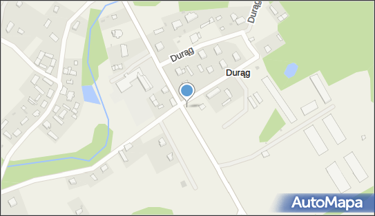 Paczkomat InPost DUGQ01G, Durąg 8, Durąg 14-106