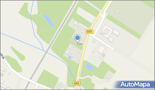 Paczkomat InPost DUI01BAPP, Główna 4a, Dubiny 17-200