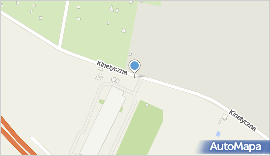 Paczkomat InPost DVD01BAPP, Kinetyczna 8, Dawidy 05-090