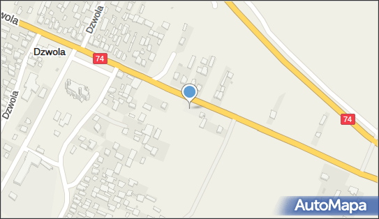 Paczkomat InPost DZA01BAPP, Dzwola 1, Dzwola 23-304