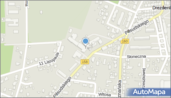 Paczkomat InPost DZD01HP, Piłsudskiego 8, Drezdenko 66-530