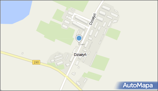 Paczkomat InPost DZIL01M, Działyń 5A, Działyń 62-271