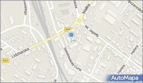 Paczkomat InPost DZL01N, Skłodowskiej-Curie 26, Działdowo 13-200