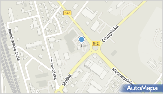 Paczkomat InPost DZL02M, Męczenników 11C, Działdowo 13-200