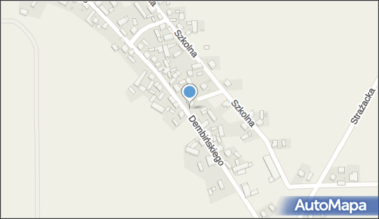 Paczkomat InPost DZNA01BAPP, ks. Dembińskiego 13, Dłużyna 64-140