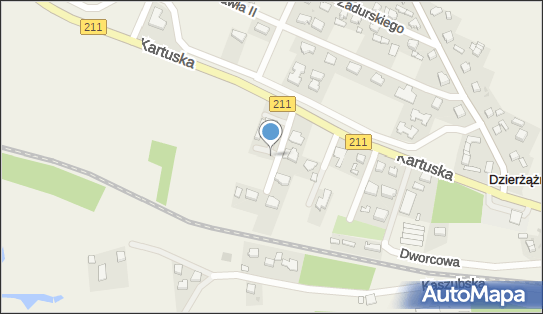 Paczkomat InPost DZZ02M, Kartuska 10A, Dzierżążno 83-332