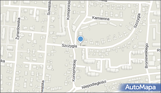 Paczkomat InPost ELB11N, Szczygla 11A, Elbląg 82-300