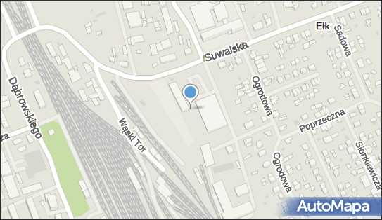 Paczkomat InPost ELK02APP, Suwalska 6, Ełk 19-300