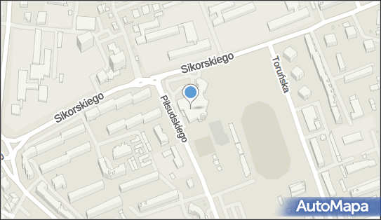 Paczkomat InPost ELK03A, Piłsudskiego 29, Ełk 19-300