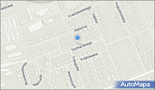 Paczkomat InPost ELK04N, Sucharskiego 29, Ełk 19-300