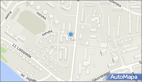 Paczkomat InPost ELK05M, Baczyńskiego 2, Ełk 19-300