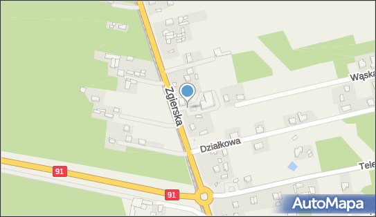 Paczkomat InPost EMIL01BAPP, Zgierska 24, Emilia 95-100