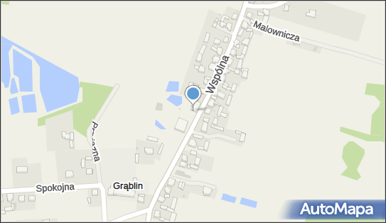 Paczkomat InPost GABQ01A, Wspólna 17, Grąblin 62-563