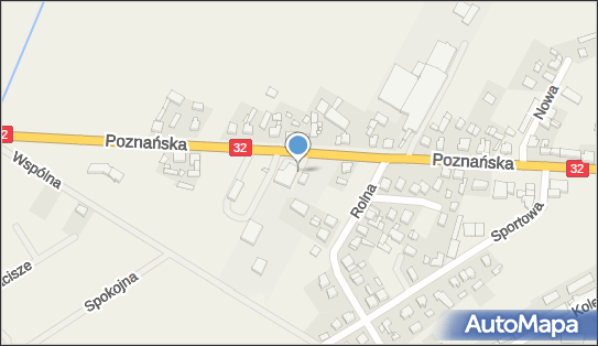 Paczkomat InPost GAN01BAPP, Poznańska 23b, Granowo 62-066