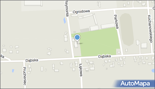 Paczkomat InPost GAO01M, Reymonta 2, Grabów 99-150