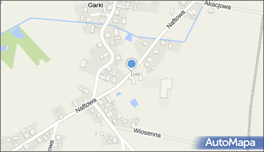 Paczkomat InPost GARQ01BAPP, Naftowa 25, Garki 63-430