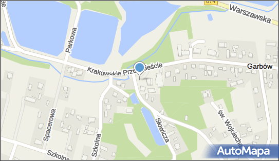 Paczkomat InPost GAW03M, Krakowskie Przedmieście 63, Garbów 21-080