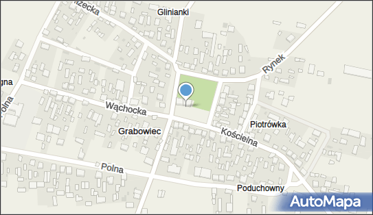 Paczkomat InPost GBE01M, Rynek 11A, Grabowiec 27-353