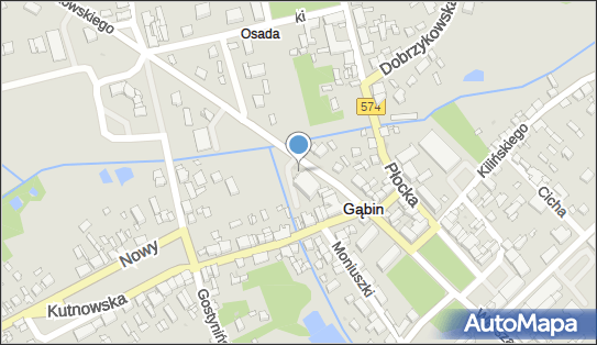 Paczkomat InPost GBN02N, Felicjana Sławoja Składkowskiego 7 09-530