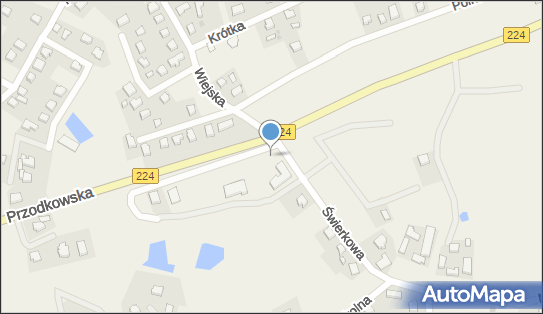 Paczkomat InPost GBO01M, Świerkowa 2, Grzybno 83-300