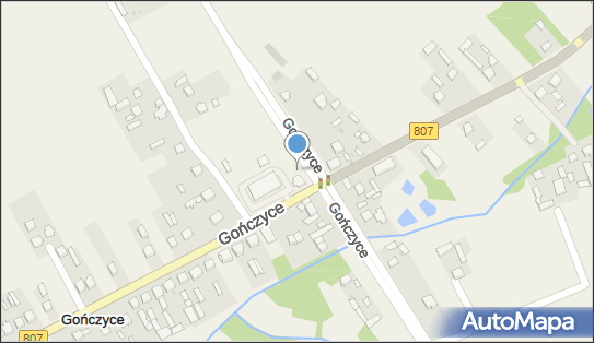 Paczkomat InPost GCC01M, Gończyce 12A, Gończyce 08-460