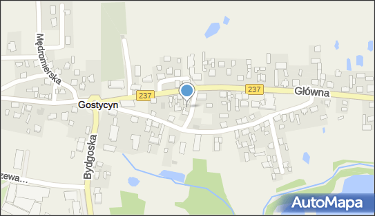 Paczkomat InPost GCY01M, Główna 49, Gostycyn 89-520