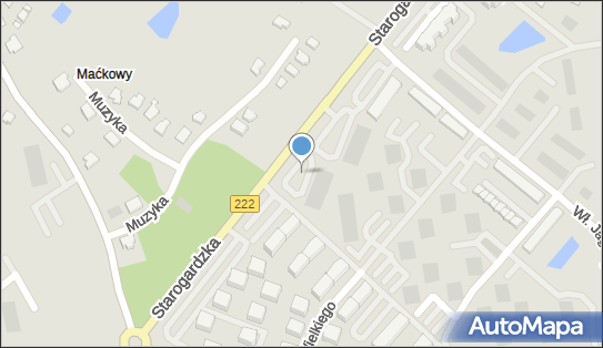 Paczkomat InPost GDA05HP, Kazimierza Wielkiego 34/U4, Gdańsk 80-180